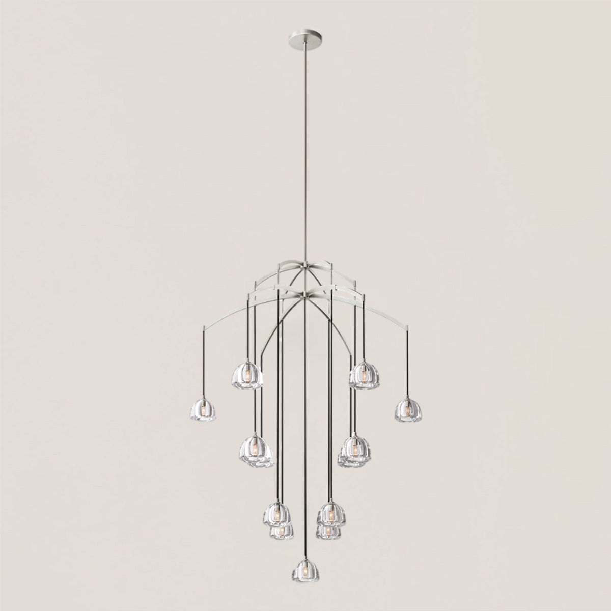 Hemisphere Round Chandelier