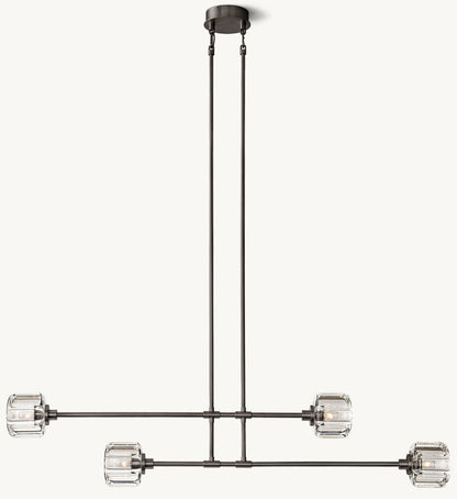Demaret Mobile Linear Chandelier 54"