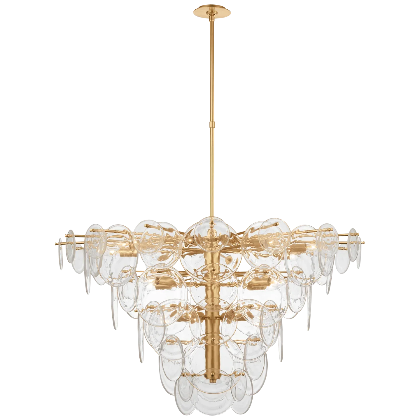 Extra Large Glass Chandelier