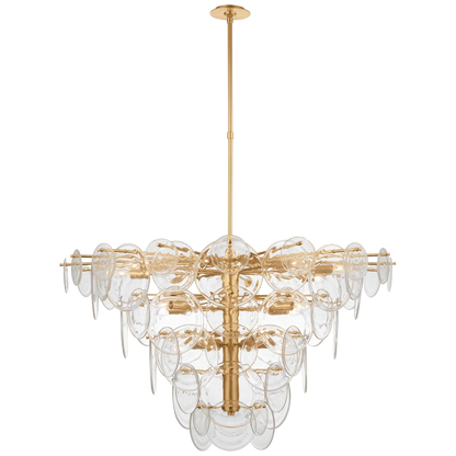 Extra Large Glass Chandelier