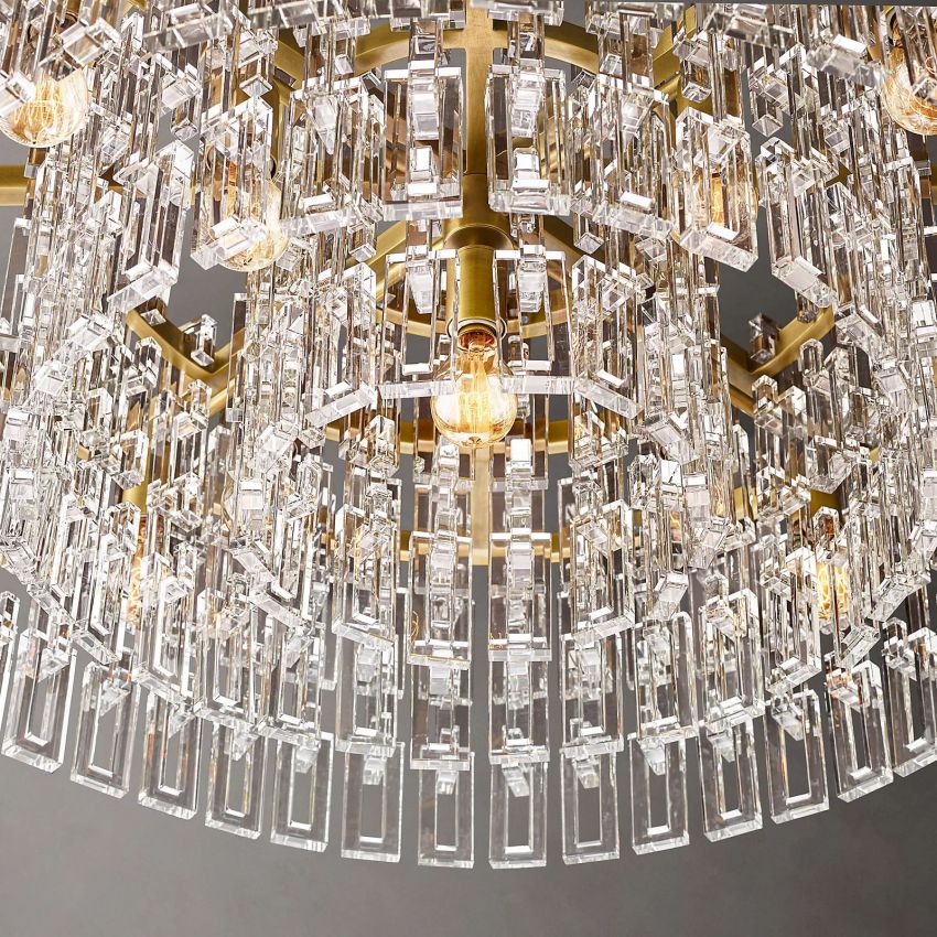 Marignan Crystal Round Chandelier