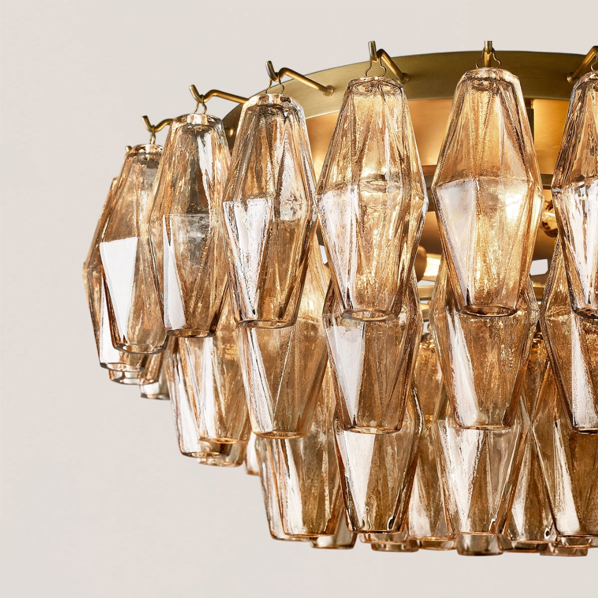 Chiara Glass Flushmount