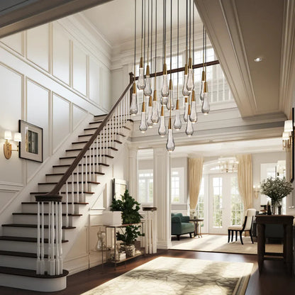 Solitaire Round Chandelier