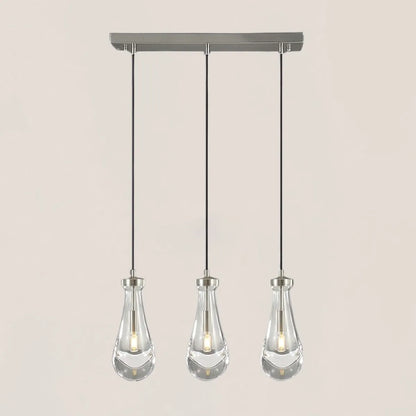 Raindrop Rectangular Pendant