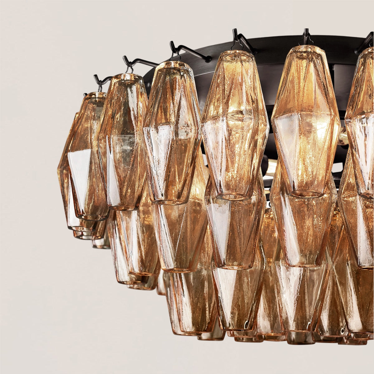 Chiara Glass Flushmount