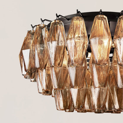 Chiara Glass Flushmount