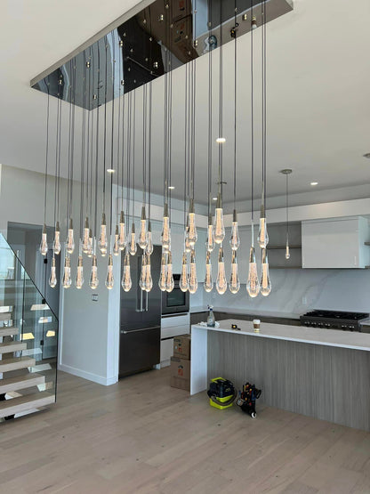 Solitaire Linear Chandelier