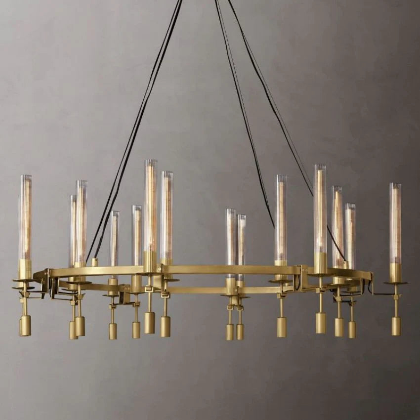 Fontanelle Round Chandelier 58"