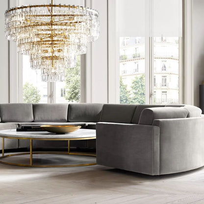 Marignan Crystal Round Chandelier