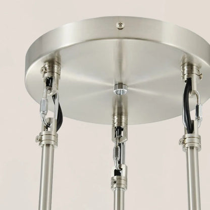 Raindrop Rod Round Chandelier