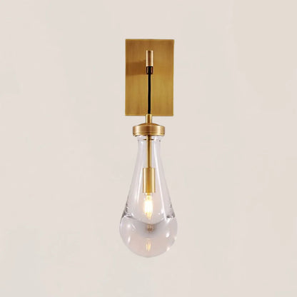 Raindrop Glass Wall Sconce
