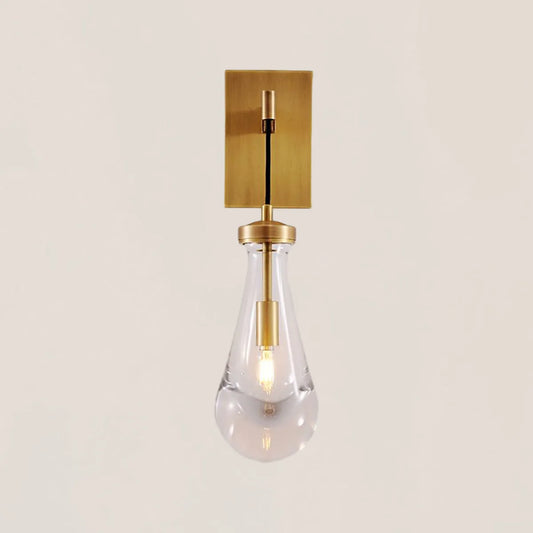Raindrop Glass Wall Sconce