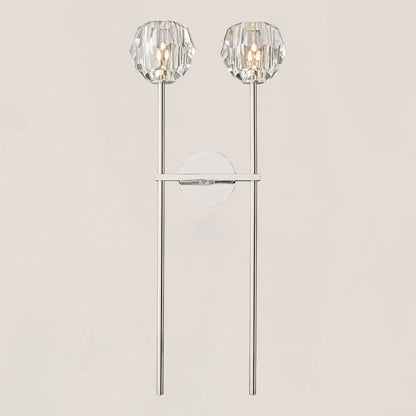 Boule De Crystal Double Grand Wall Sconce