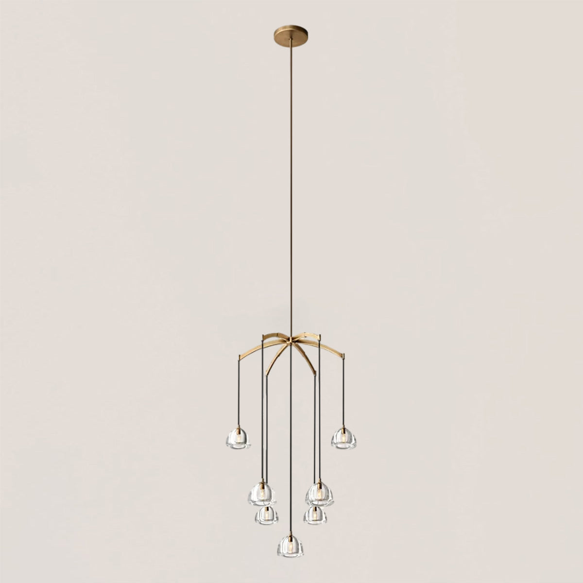 Hemisphere Round Chandelier
