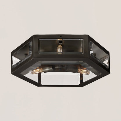 Chevalier Brass Flushmount