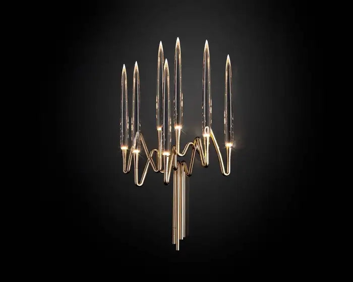Modern Crystal Wall Sconce