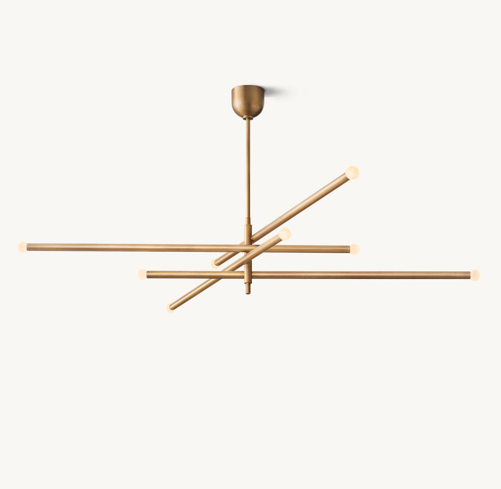 Rousseau 8-Light Mobile Orb Chandelier