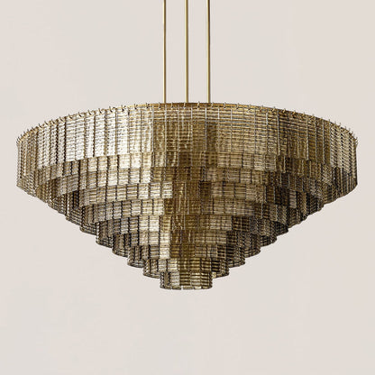 Sirene Glass Round Chandelier