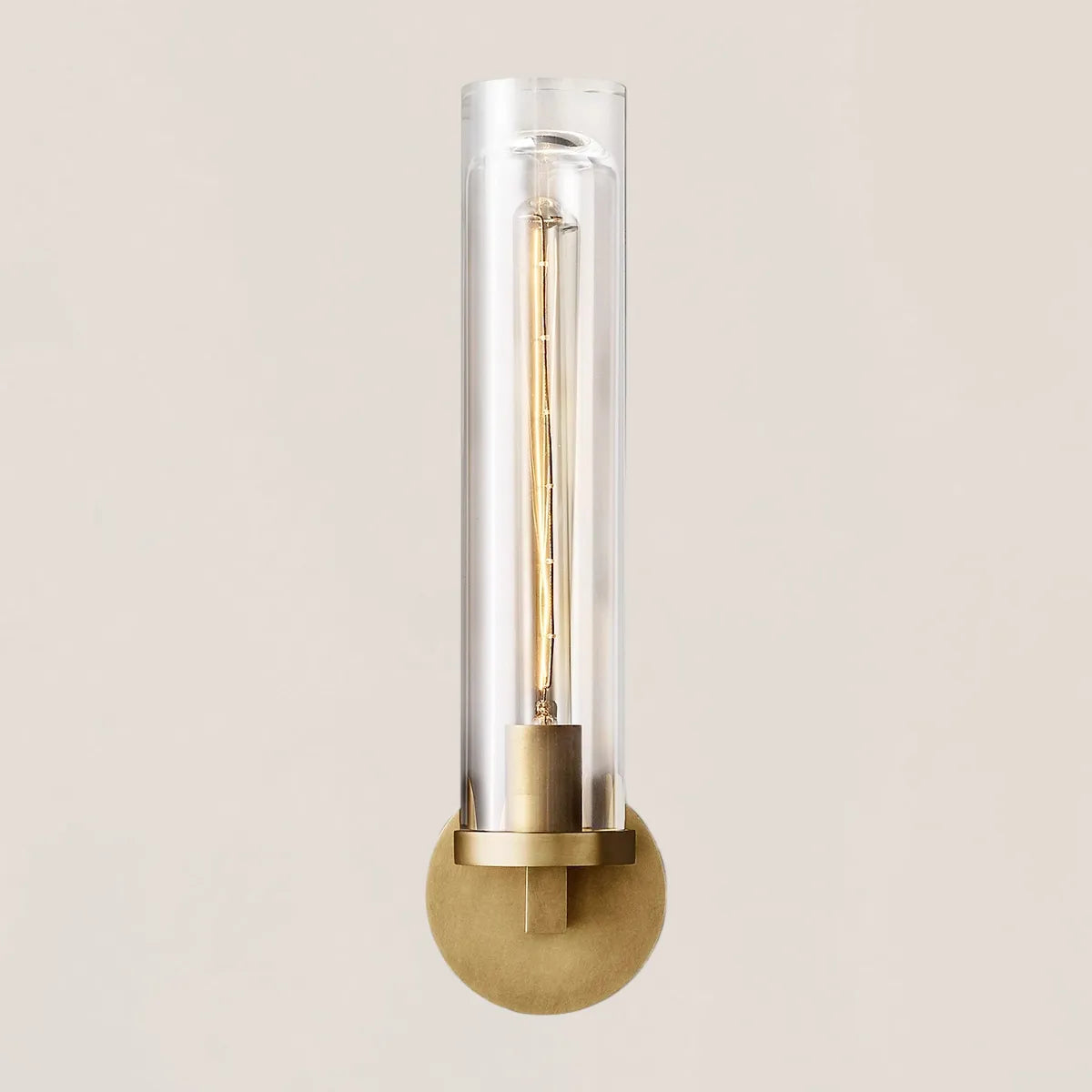 Savile Round Tube Sconce