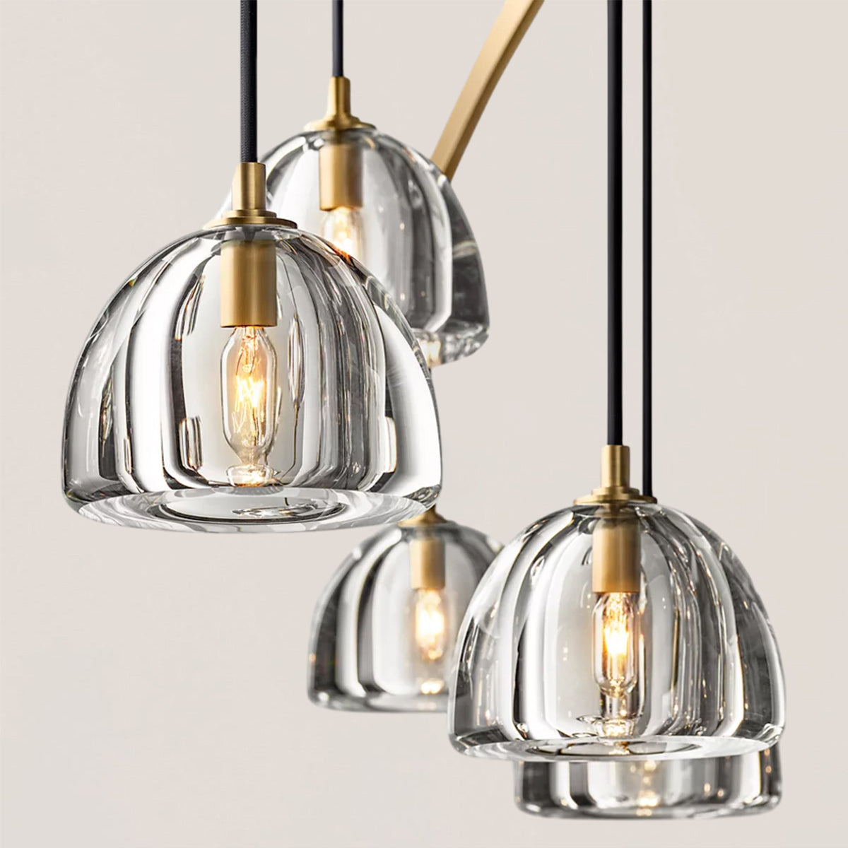 Hemisphere Round Chandelier