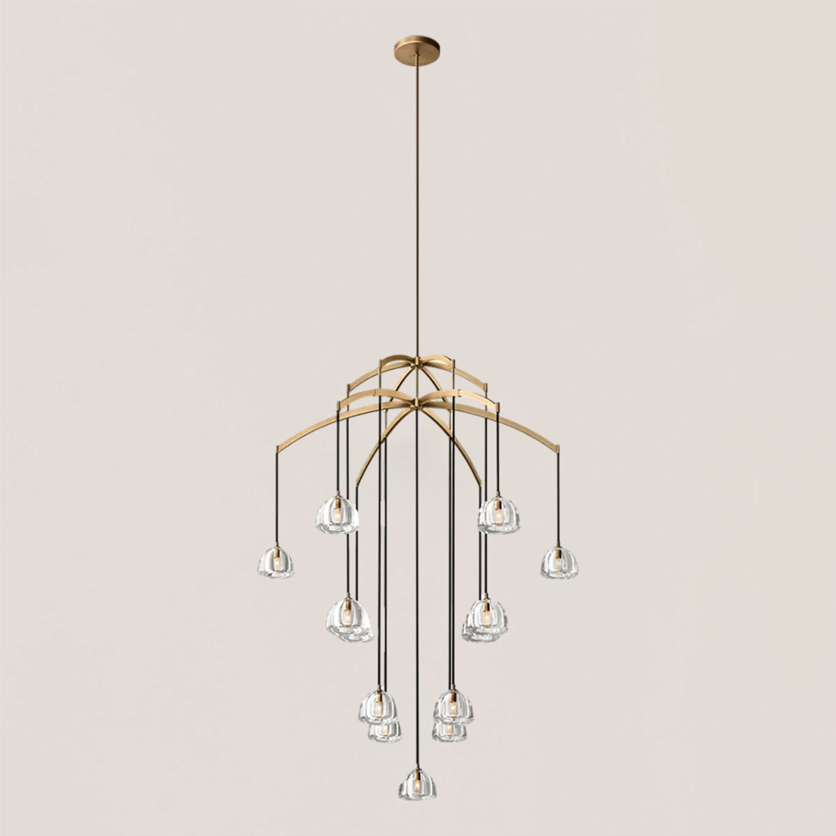 Hemisphere Round Chandelier