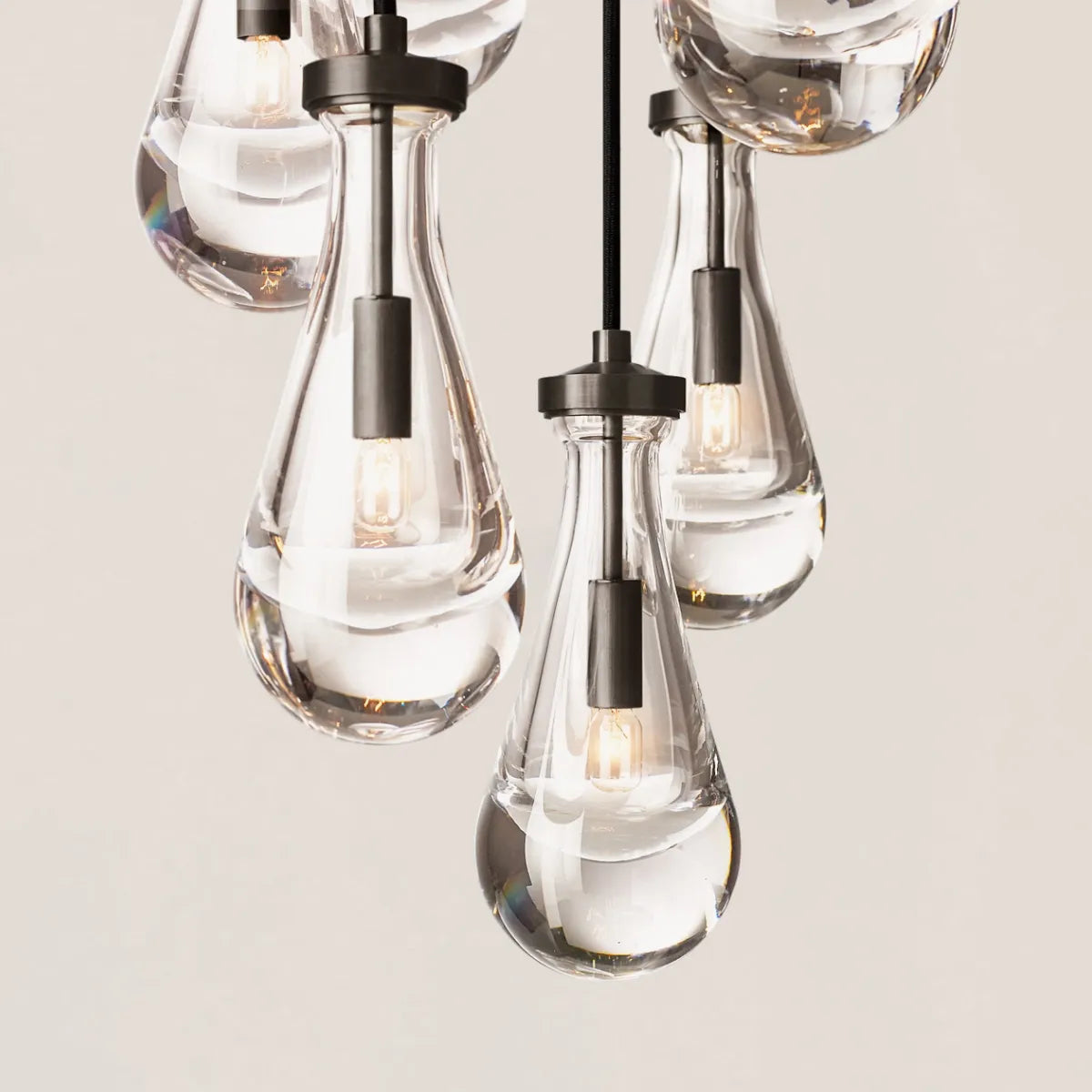 Rain Round Modern Chandelier Light