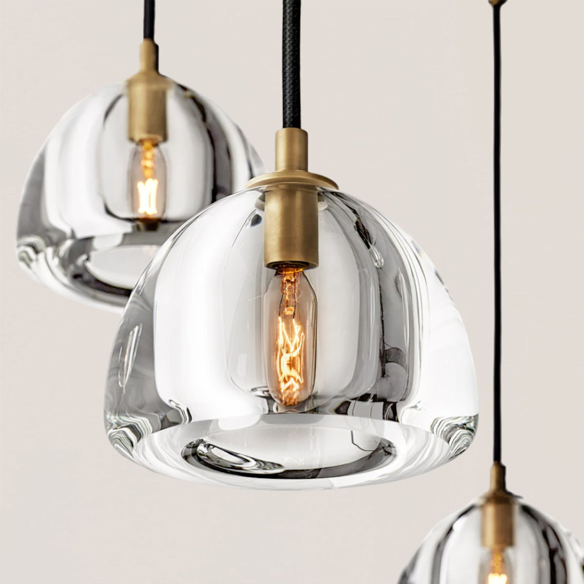 Hemisphere Round Chandelier