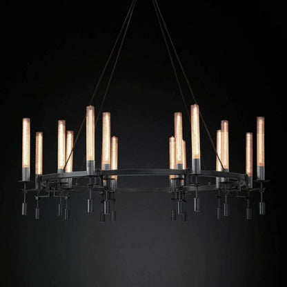 Fontanelle Round Chandelier 58"
