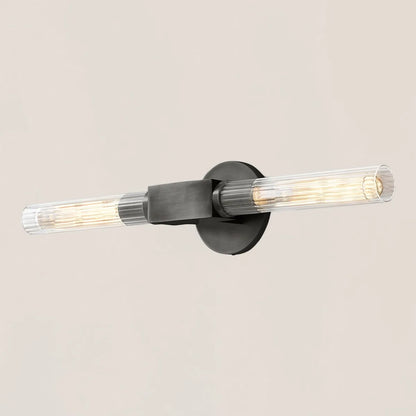 Cannele Glass Linear Wall Sconce