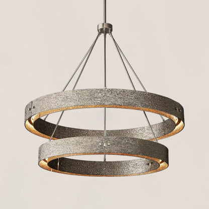 Vouvray 2-tier Round Chandelier 60"
