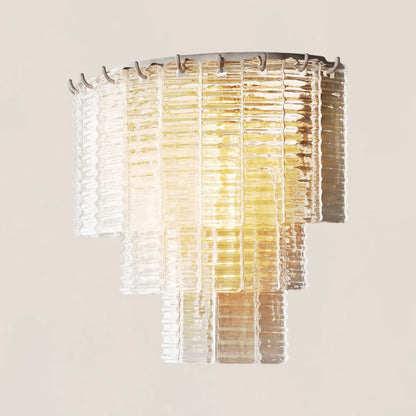 Sirene Clear Glass Wall Sconce
