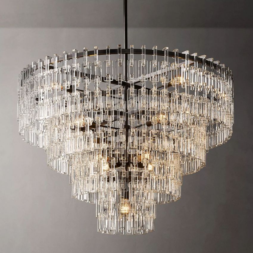 Marignan Crystal Round Chandelier