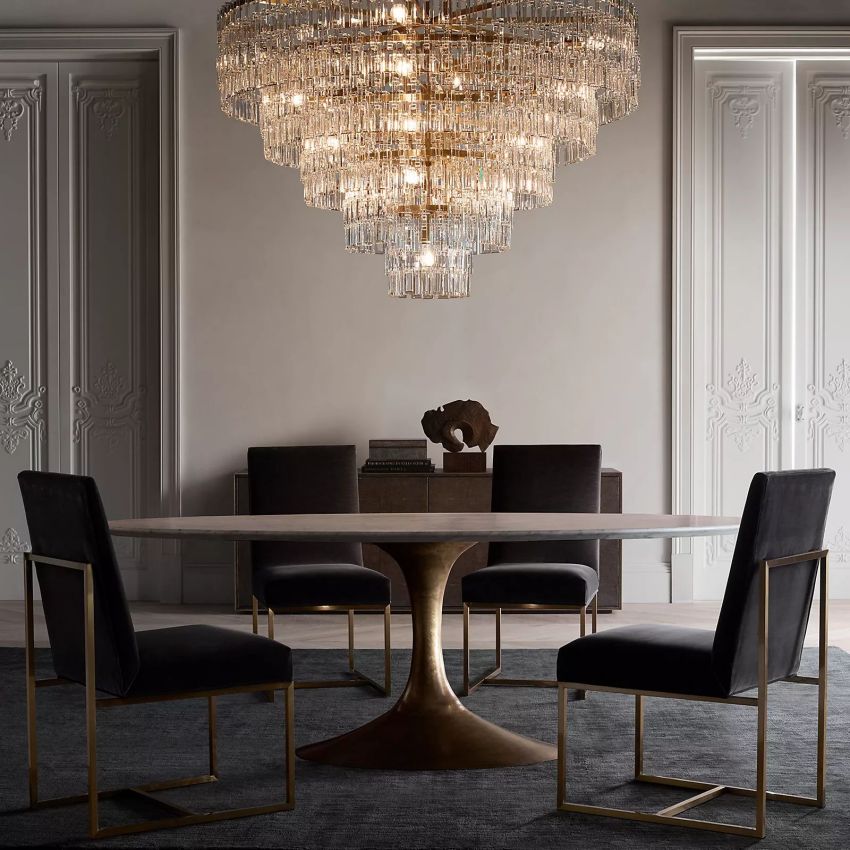 Marignan Crystal Round Chandelier