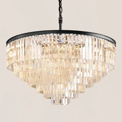 1920s Odeon Round Chandelier