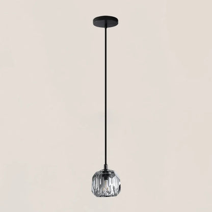 Boule De Crystal Glass Cord Pendant