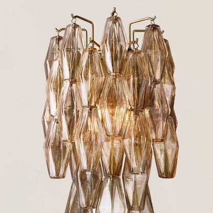 Chiara Glass Short Wall Sconce