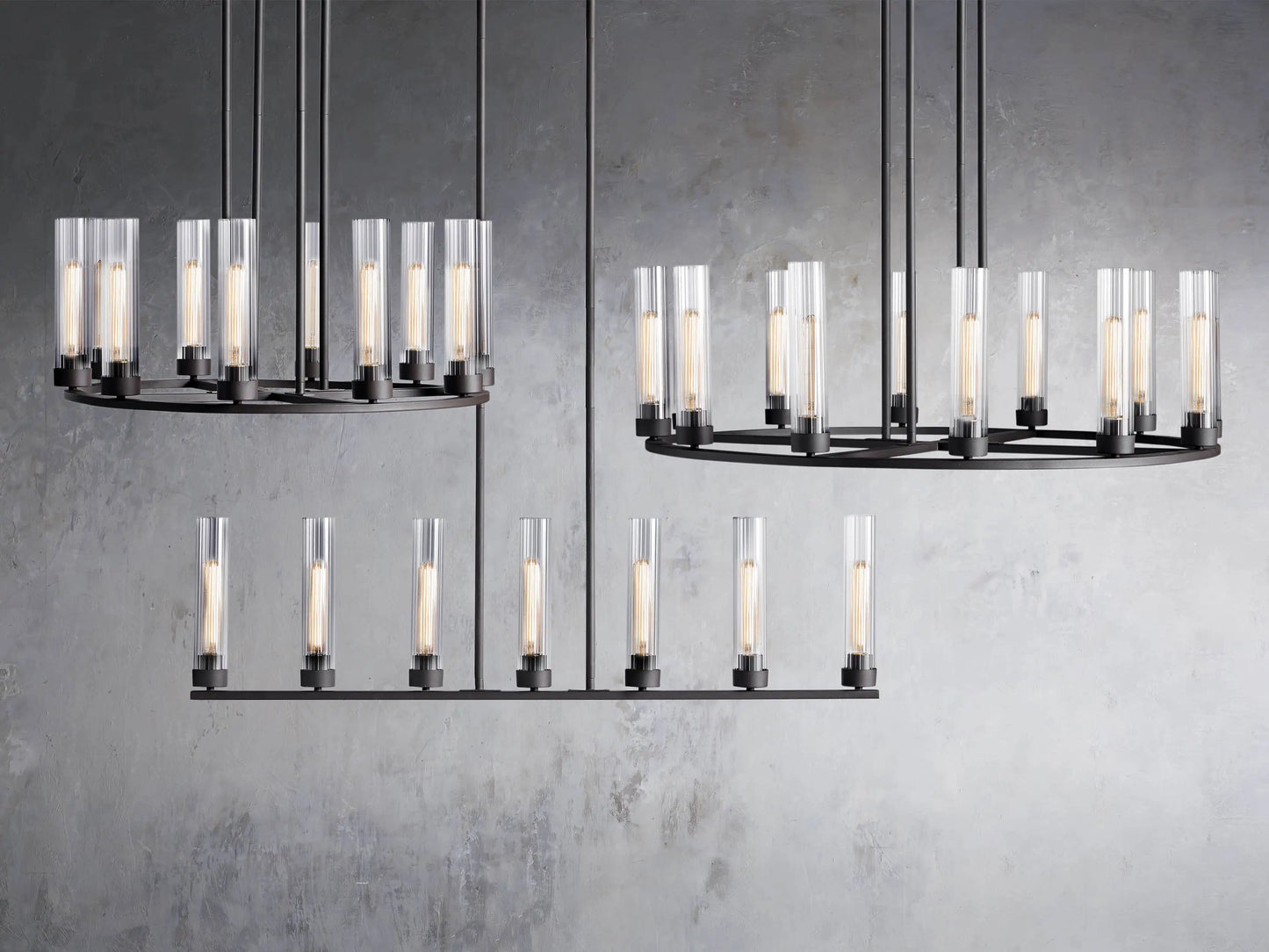 Andreas Linear Chandelier