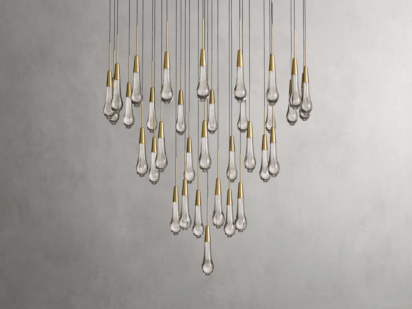Solitaire Round Chandelier