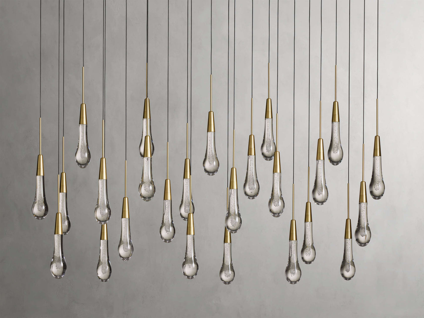 Solitaire Linear Chandelier