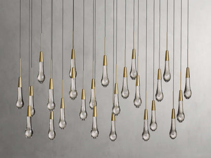 Solitaire Linear Chandelier