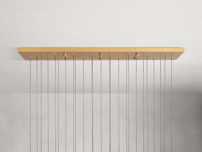 Solitaire Linear Chandelier