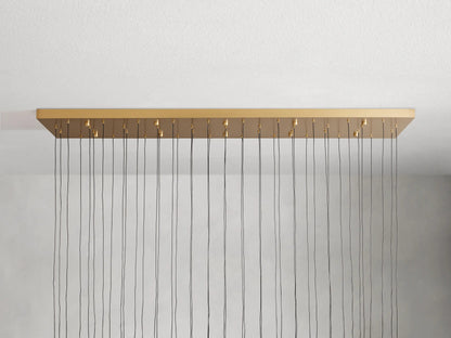 Solitaire Linear Chandelier