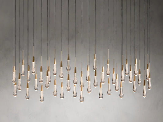 Solitaire Linear Chandelier