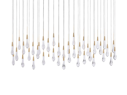 Solitaire Linear Chandelier