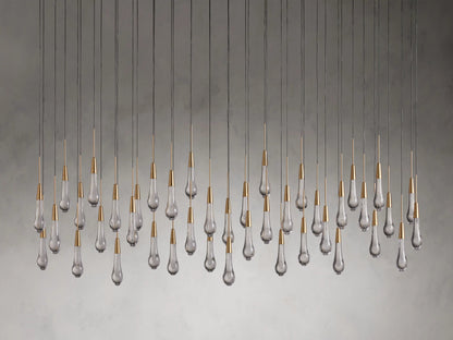 Solitaire Linear Chandelier
