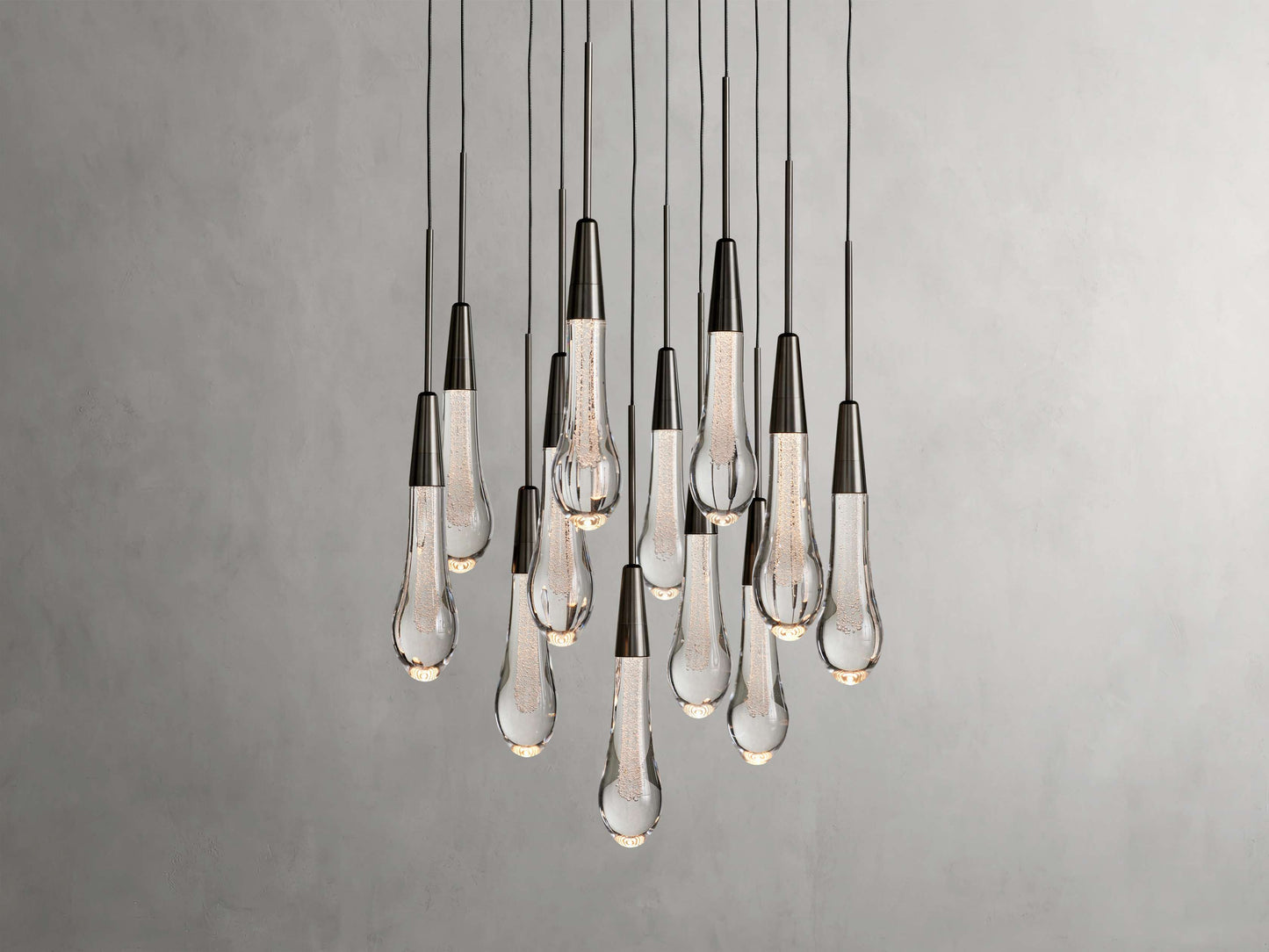 Solitaire Round Chandelier
