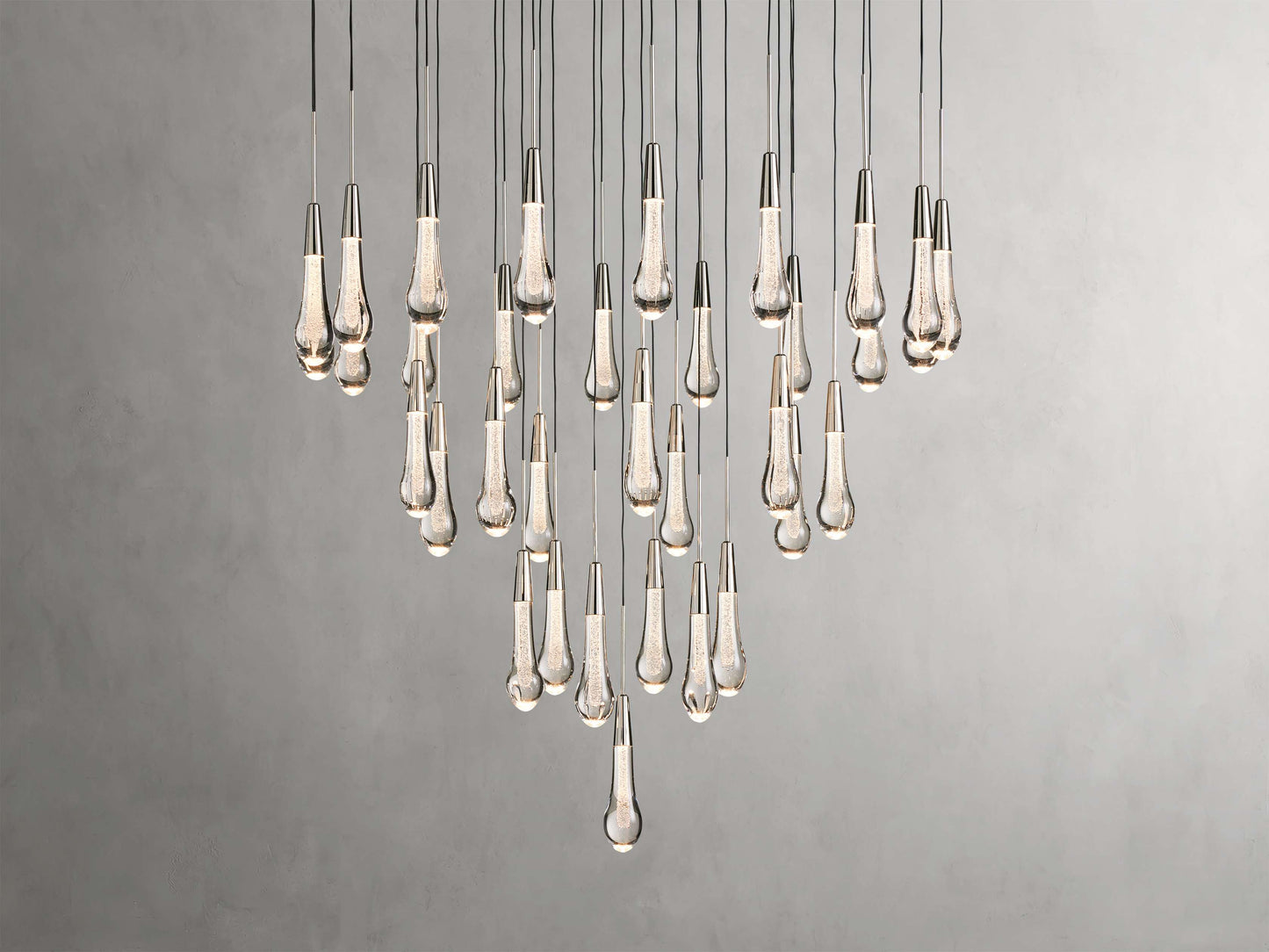 Solitaire Round Chandelier