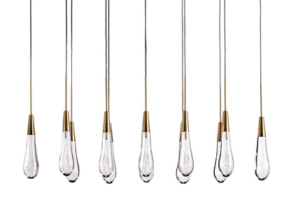 Solitaire Linear Chandelier