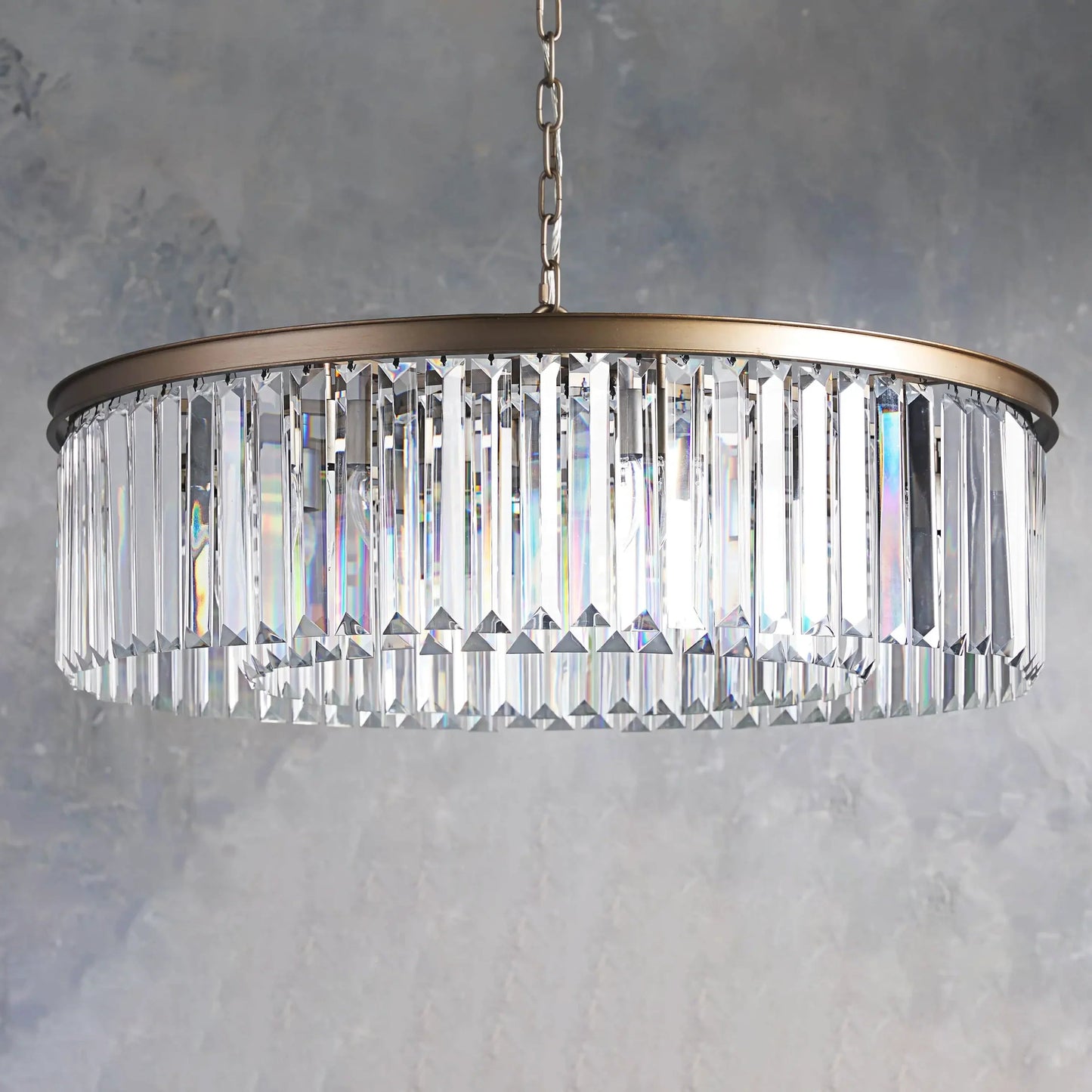 Leyland 1 Tiered Round Chandelier
