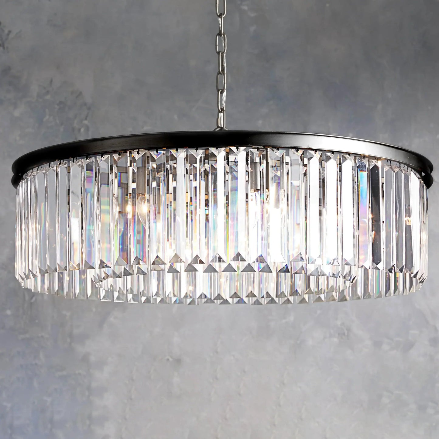 Leyland 1 Tiered Round Chandelier